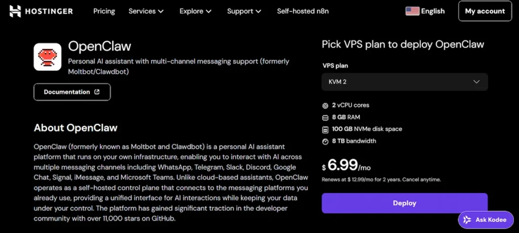 Top 11 OpenClaw VPS Hosting Providers: Expert Picks 80 Hostinger OpenClaw VPS Hosting