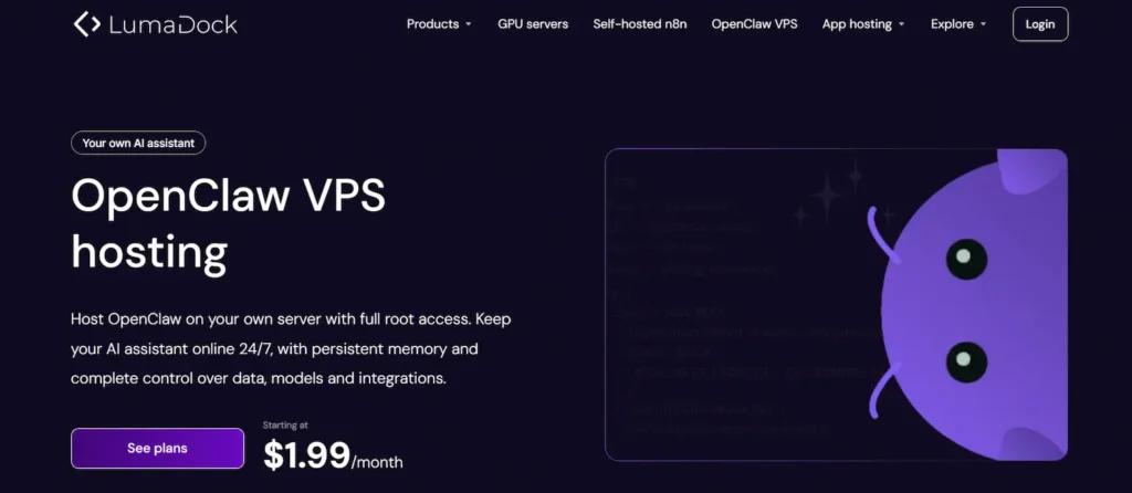 Top 11 OpenClaw VPS Hosting Providers: Expert Picks 83 LumaDock OpenClaw