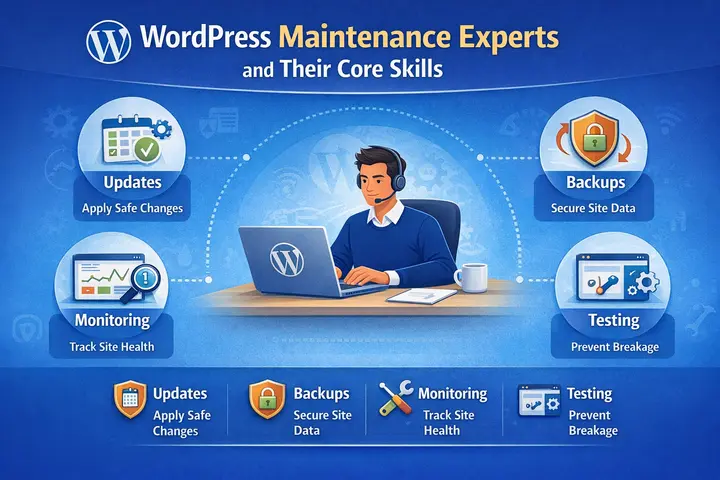 Typer af WordPress-eksperter og hvad der gør hver enkelt yderst dygtig 79 WordPress-eksperter til vedligeholdelse