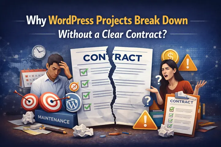 Costly WordPress Web Development Contract Mistakes Agencies Make 78 WordPress web development contract project challenges