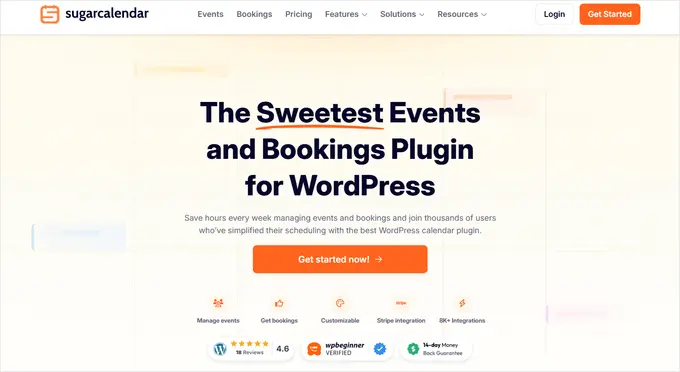 Best WordPress Calendar Plugin for Events, Bookings, and Growing Websites 80 sugar-calendar-website