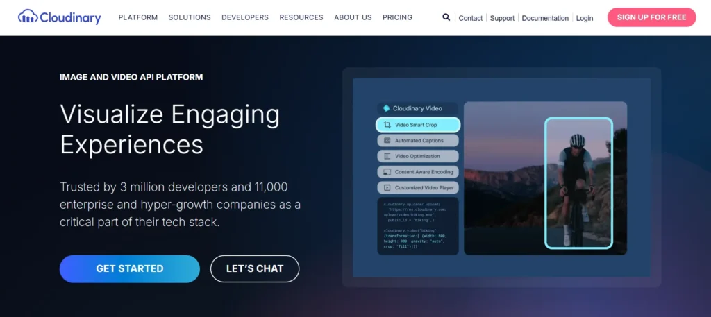 Bedste gratis billedhosting-sider til hurtige og sikre uploads 82 Cloudinary