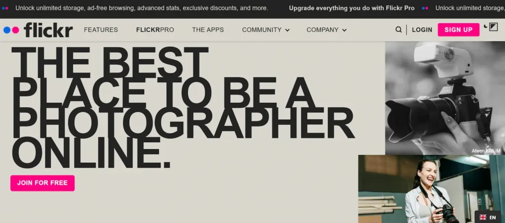 Bedste gratis billedhosting-sider til hurtige og sikre uploads 80 Flickr