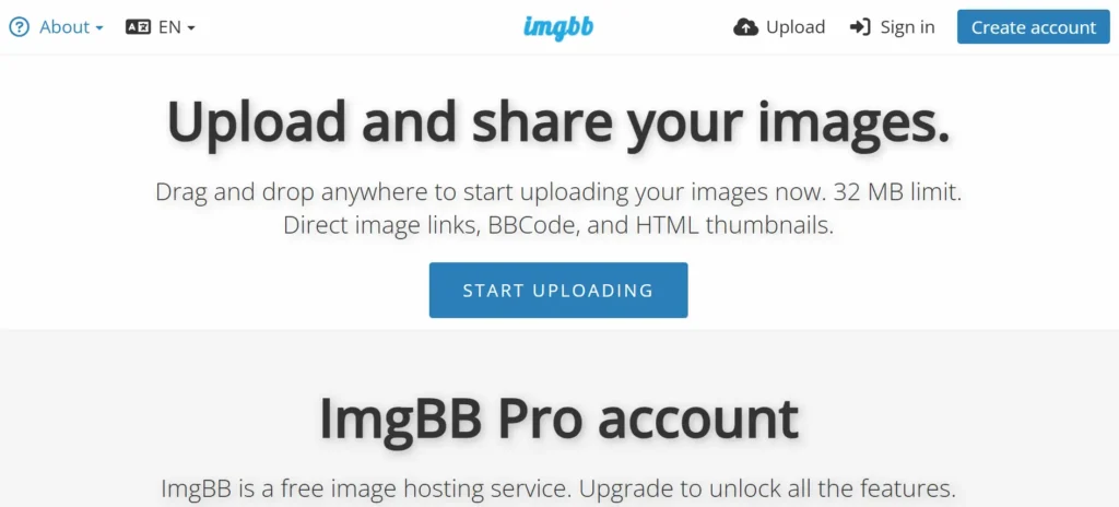 Bedste gratis billedhosting-sider til hurtige og sikre uploads 84 ImgBB