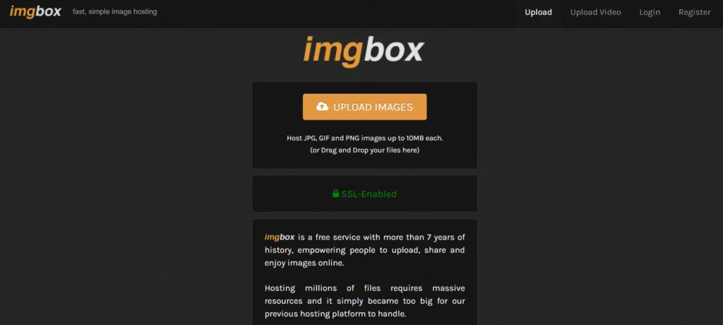 Bedste gratis billedhosting-sider til hurtige og sikre uploads 85 Billedboks