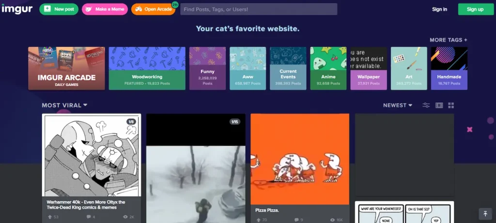 Bedste gratis billedhosting-sider til hurtige og sikre uploads 79 Imgur