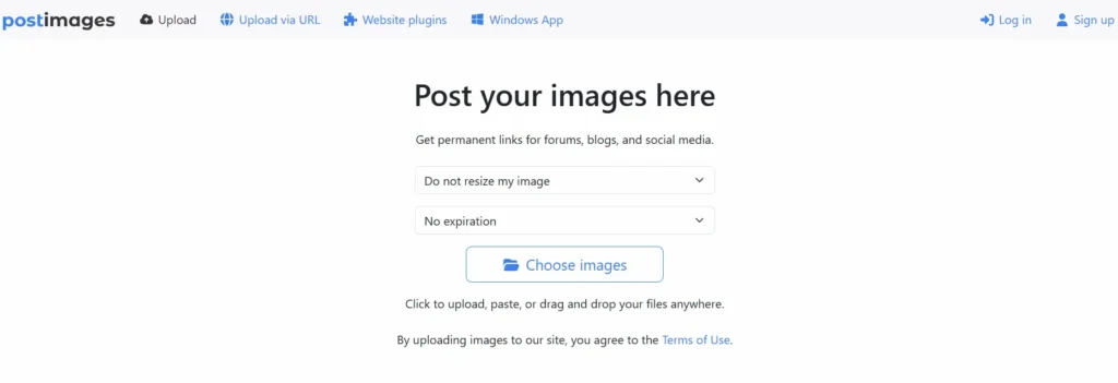 Bedste gratis billedhosting-sider til hurtige og sikre uploads 83 Postbillede