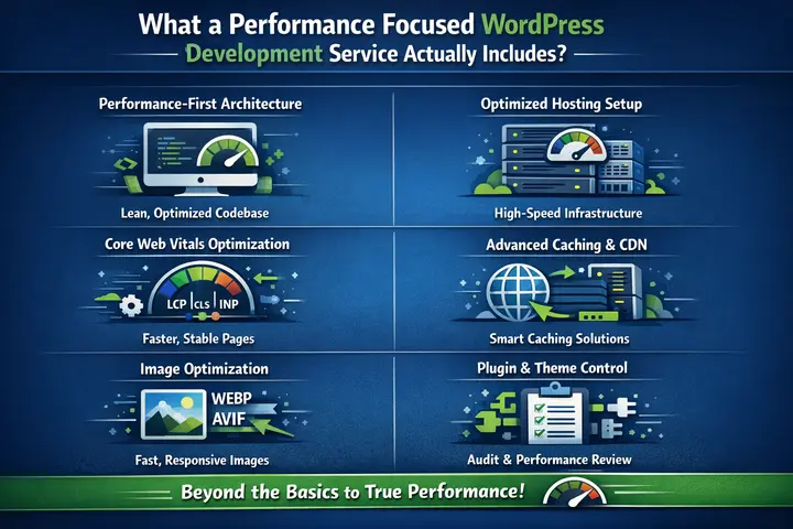 Hvad betyder en præstationsfokuseret WordPress-udviklingstjeneste? 79 WordPress ydeevnefokuseret serviceoversigt