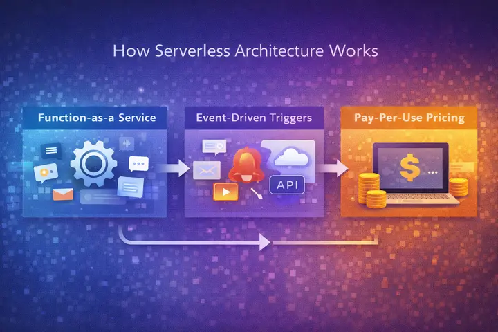 What is Serverless Architecture in WordPress Web Development? 78 How serverless architecture functions