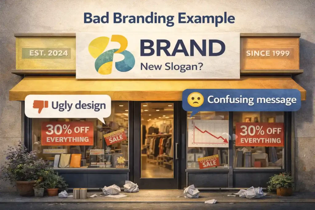 Errori nel rebranding: cosa va storto e come evitarlo? 78 Errori nel rebranding