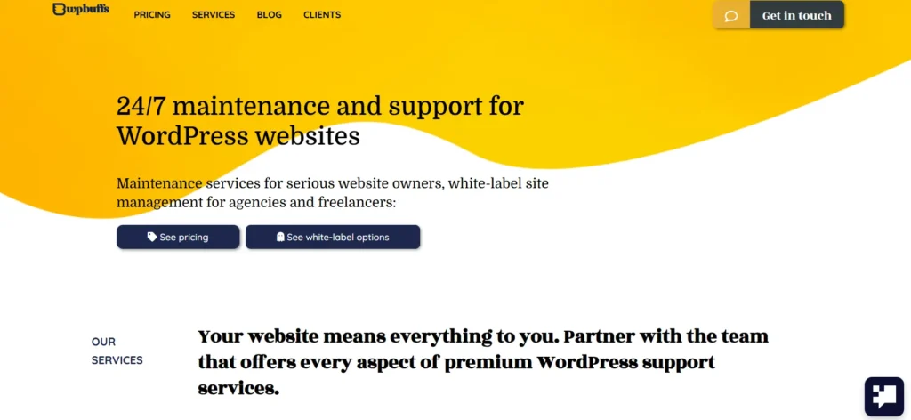 10 beste GoWP-alternatieven voor WordPress-onderhoud in 2026 (gericht op bureaus) 82 WP-buffs