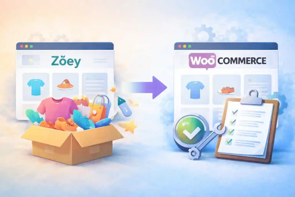 Migrera din Zoey-butik till WooCommerce: Komplett migreringschecklista 80 Migrering av Zoey-butik till WooCommerce
