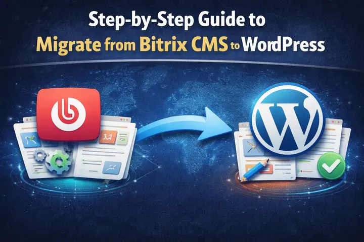 How to Migrate From Bitrix CMS to WordPress: A 6-Step Guide 79 bitrix cms to wordpress migration