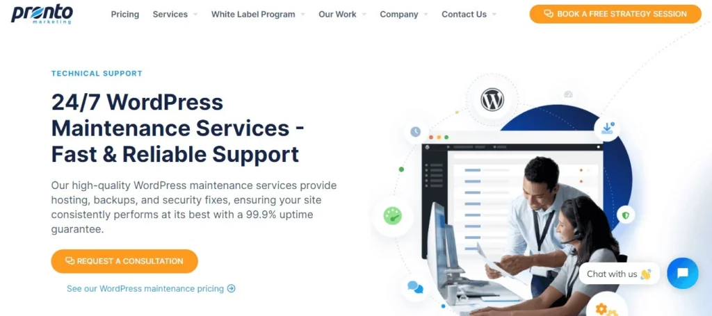 Las 10 mejores alternativas a WP Buffs para el mantenimiento de WordPress en 2026 85