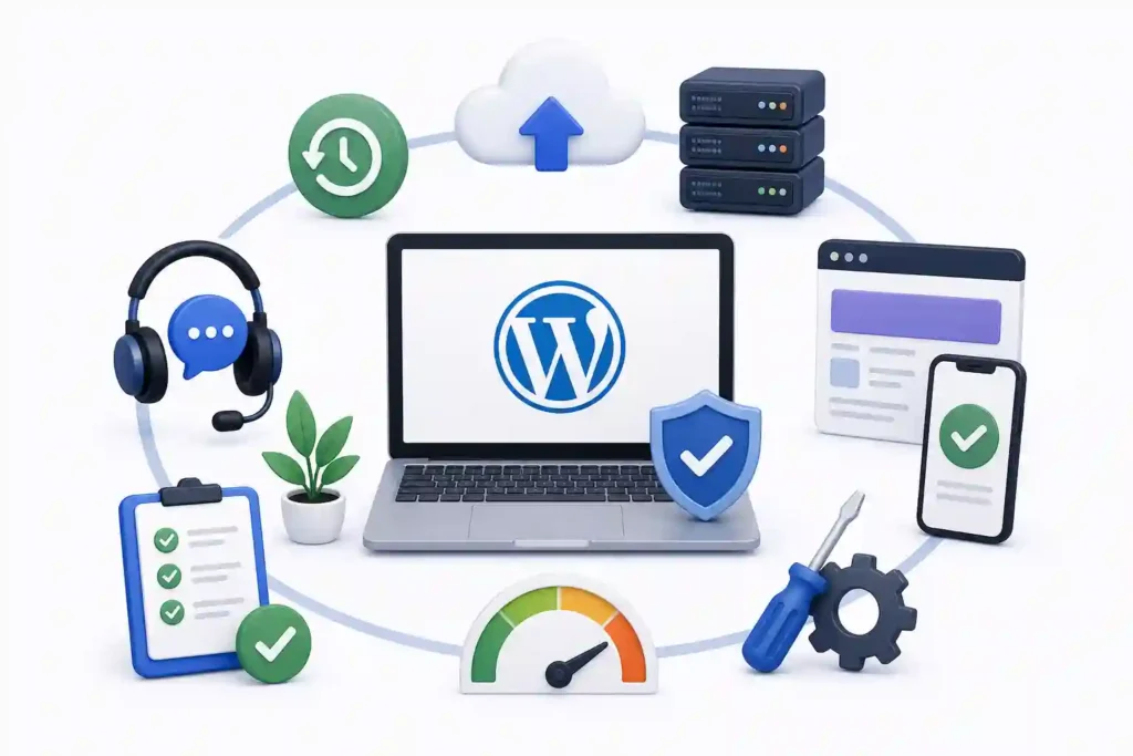 WordPress-Wartungspakete: Die besten Angebote und Preise für 2026 78 WordPress-Wartungspakete