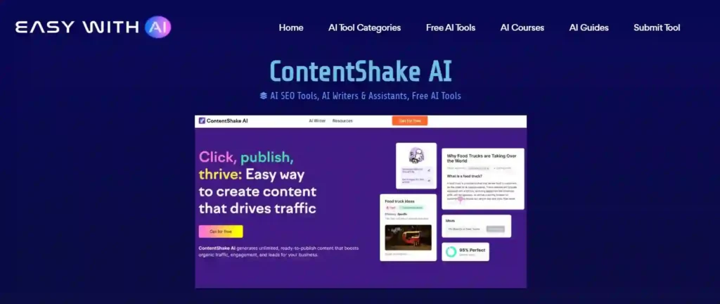 Die besten KI-Blogbeitragsgeneratoren für Blogger und Unternehmen: 83 ContentShake KI