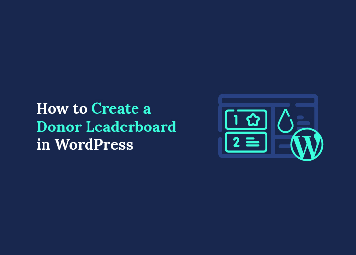 create-donor-leaderboard-wordpress