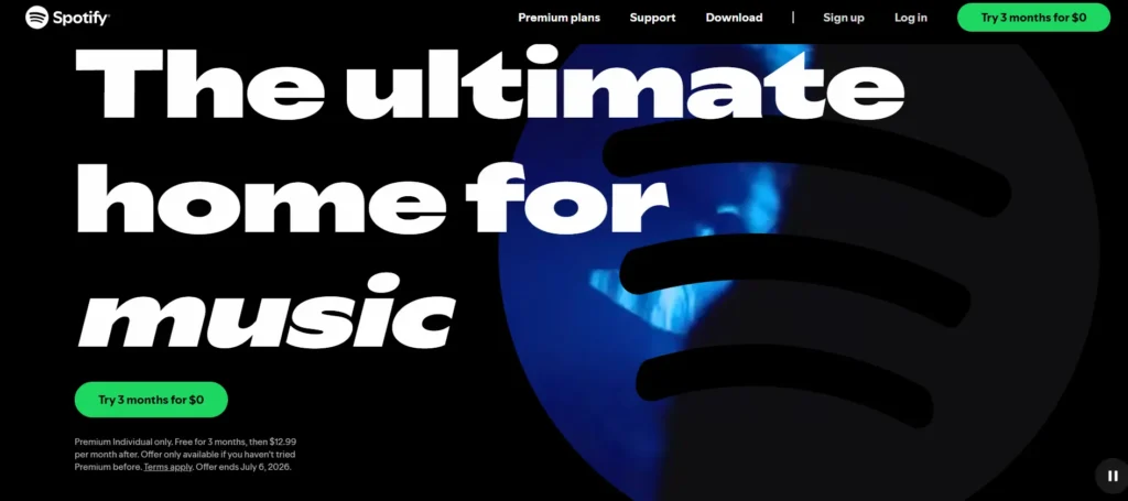 Hyperpersonalisierung im E-Commerce: Vorteile, Beispiele und Strategien 82 Spotify USA